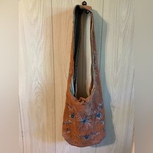 Earth Divas Bag Purse Sling Crossbody Boho Hippie